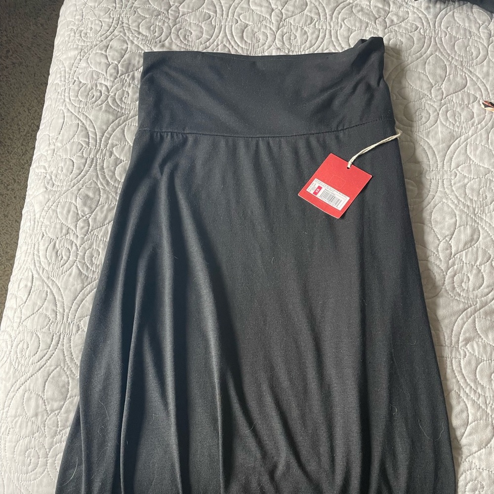 Target maxi black skirt